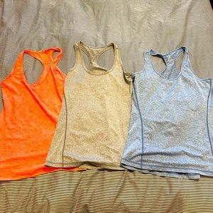 Sleeveless racer back sports running tops (women’s)